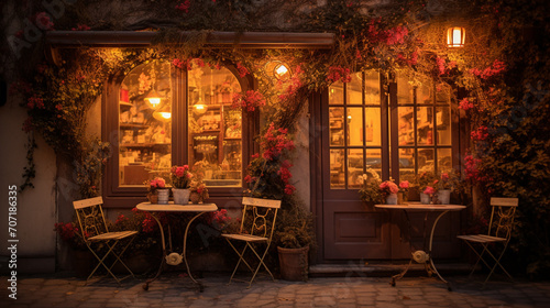 Step into a world of love at this charming cafe, meticulously decorated for a Valentine theme. National Geographic embarks on this visual journey  © Ramesh Design