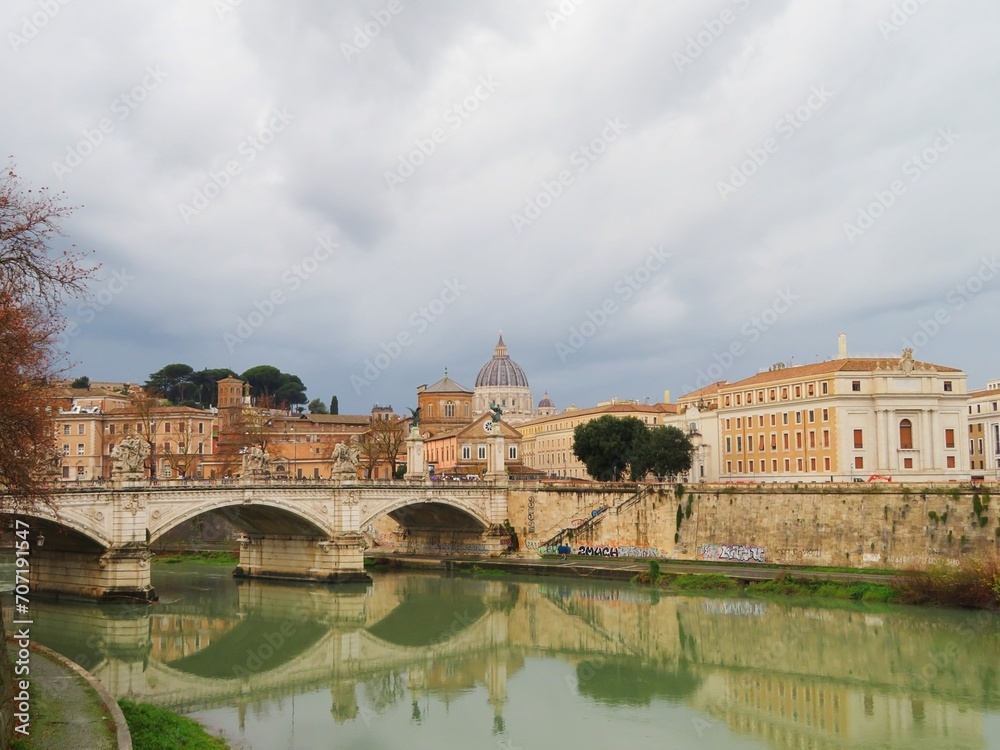 Rome and the river tiber