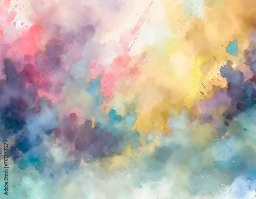 abstract watercolor background with watercolor © eman