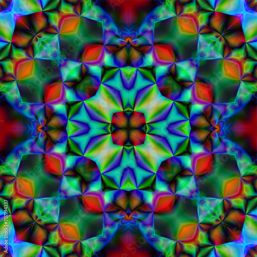 psychedelic background. bright colorful patterns. background scr photo