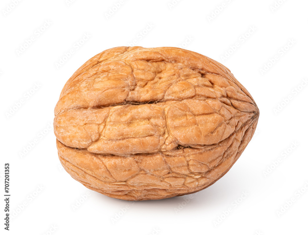 Walnut on white background Walnut on white background