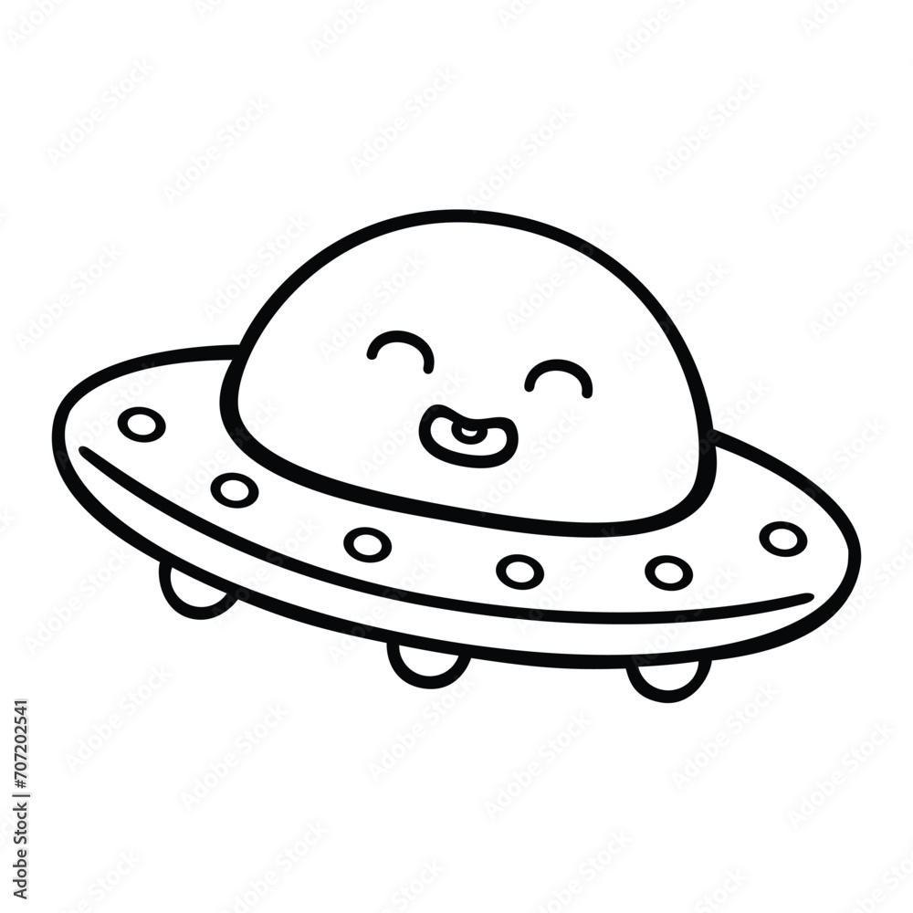 Cartoon Space elements cute vector design arts for kids education Cartoon Space elements cute vector design arts for kids education