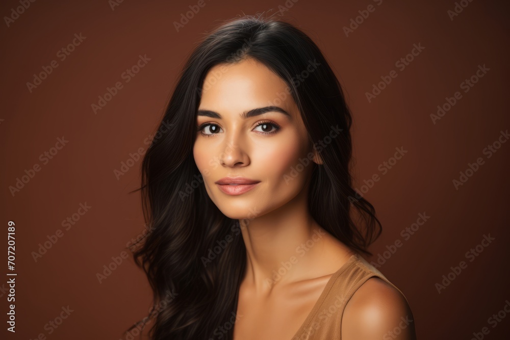 Portrait of beautiful young asian woman with clean fresh skin. Portrait of beautiful young asian woman with clean fresh skin.