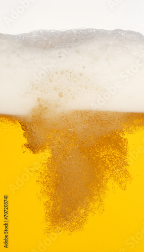 Fotografía Bier mit Schaum