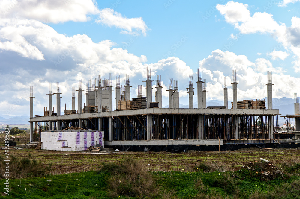 construction of a residential complex in Cyprus 2