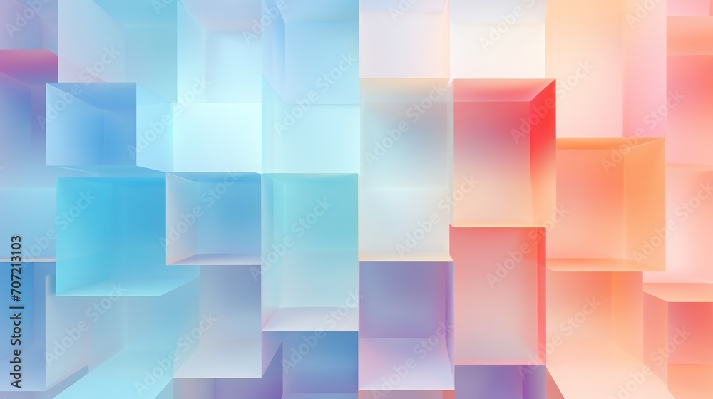 sqaure pattern in seamless loop with soft colors, noise and gradient sqaure pattern in seamless loop with soft colors, noise and gradient