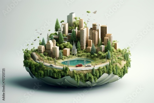 Eco-Friendly Planet Concept