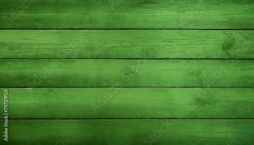 full frame of green wood background texture