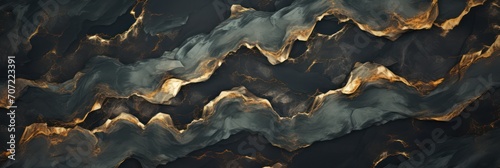 Dark green and black marble texture background. Abstract design, 4k wallpaper.