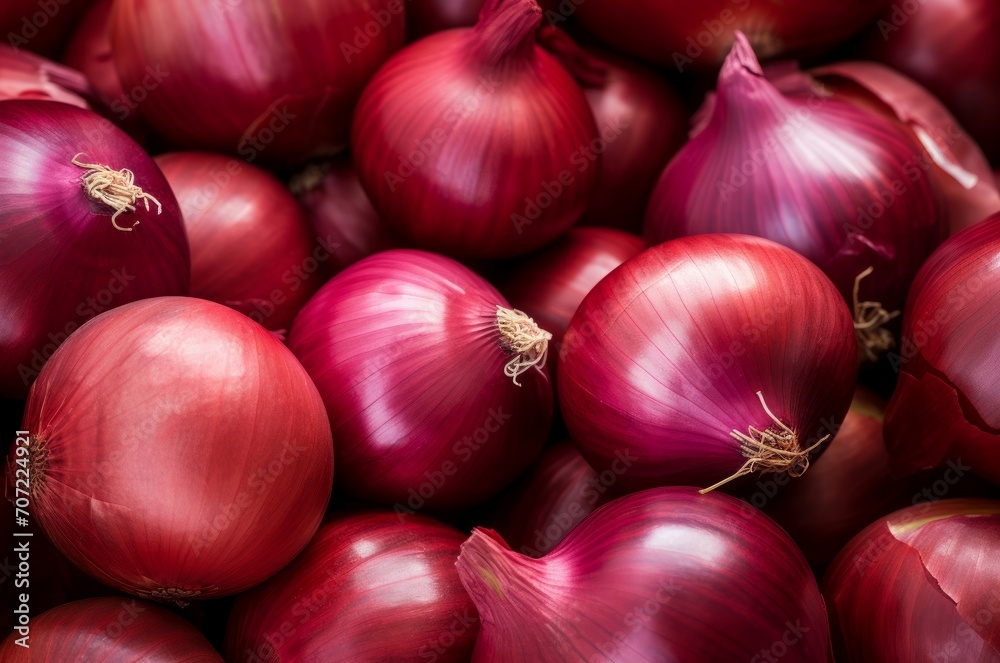 Aromatic Closeup onions. Raw peel slice. Generate Ai Aromatic Closeup onions. Raw peel slice. Generate Ai