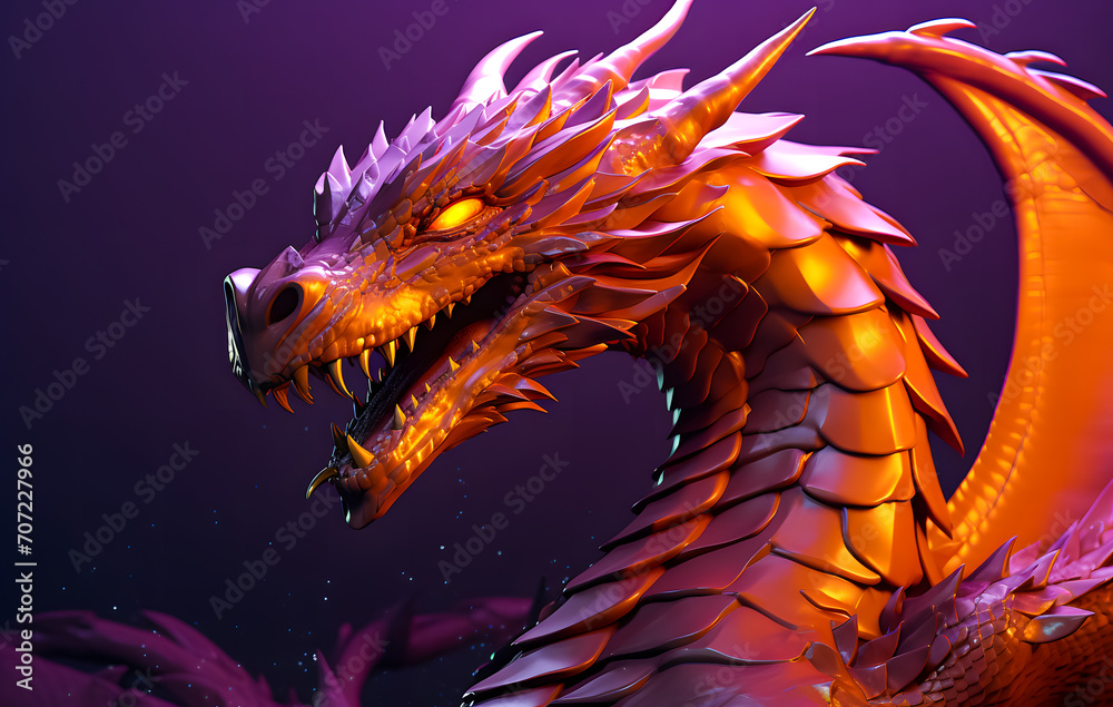 3D dragon background featuring detailed scales and dynamic design. Perfect for fantasy, myth, and high-impact visuals in creative projects 3D dragon background featuring detailed scales and dynamic design. Perfect for fantasy, myth, and high-impact visuals in creative projects