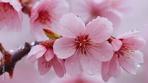 Beautiful cherry blossom  Cherry blossom closeup  Closeup of beautiful cherry blossom