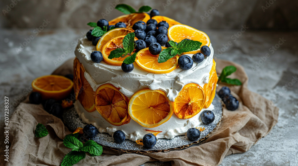 cake with cream