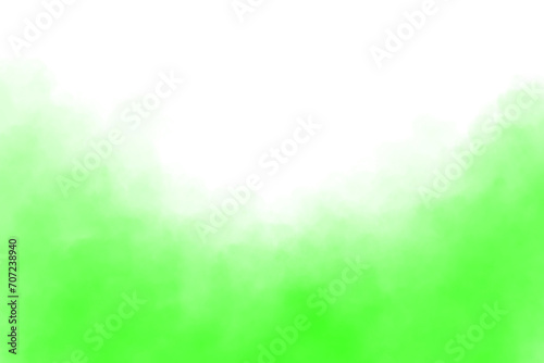 Green smoke texture transparent background. Air Green smoke pollution. effect of green smoke isolated on PNG 