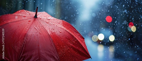 An Iconic Red Umbrella Braving The Fierce Elements Of A Storm.   oncept Nature s Beauty Captured Through Macro Photography  Serene Landscape Portraits  Candid Moments Of Travel Adventures