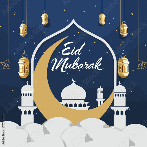 Eid Radiance Social Media Greetings in Style