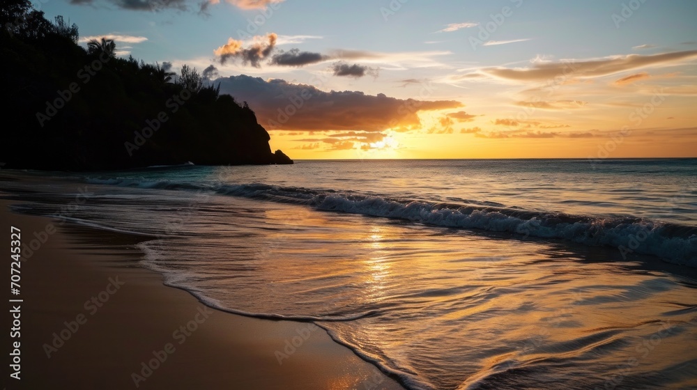 Lovers' Beach Sunset.