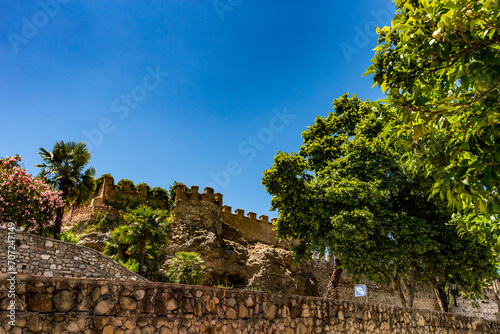 Sea boardwalk view, Andalusia, Southern Spain, fine weather and climate for travelers and tourists