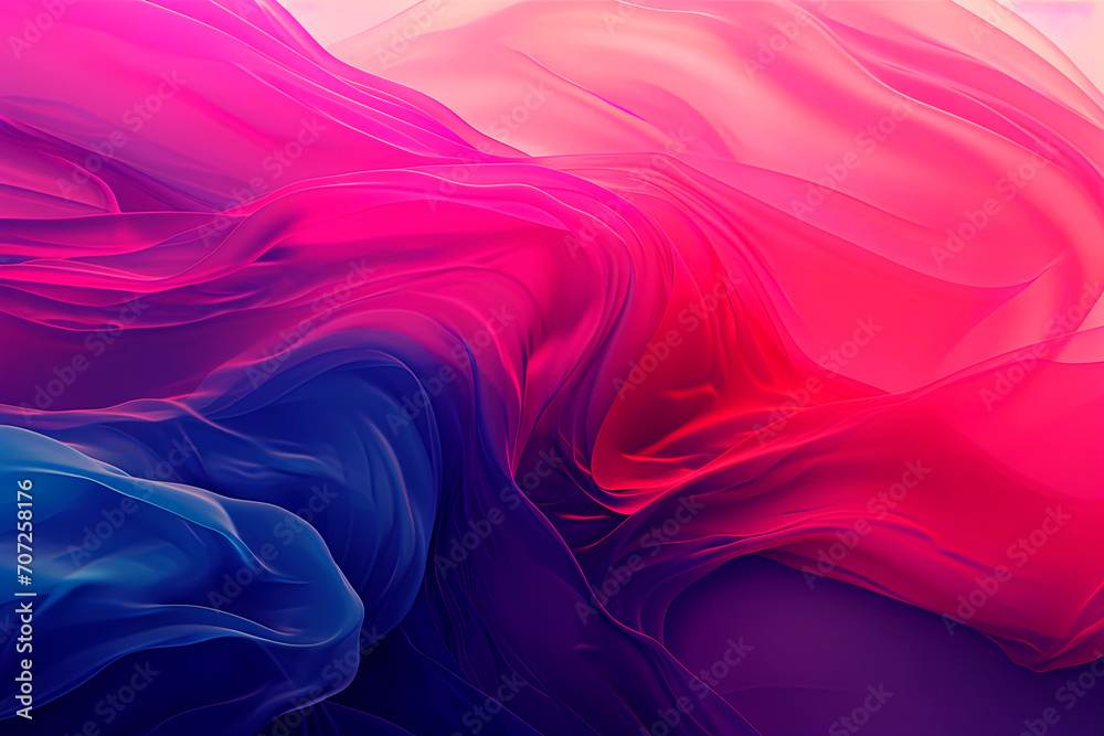 Obraz premium Generative AI illustration of Abstract Background soft gradients
