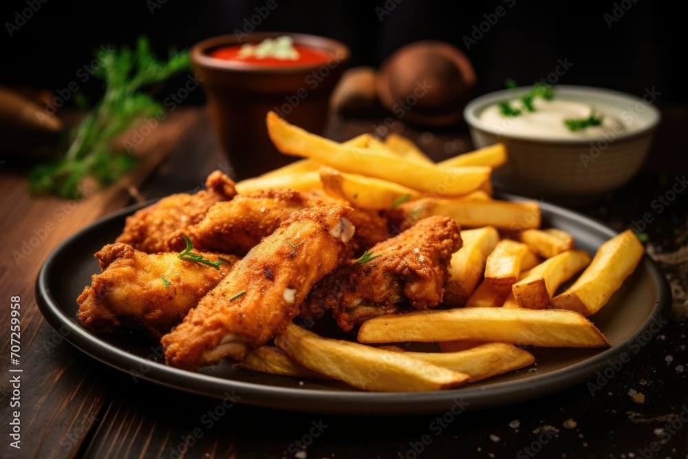 Breaded chicken. Fast food. fried chicken in an air fryer. Fast food. fried chicken in an air fryer. Breaded chicken. Fast food. fried chicken in an air fryer. Fast food. fried chicken in an air fryer.