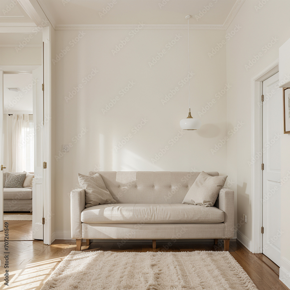 Fototapeta premium living room interior