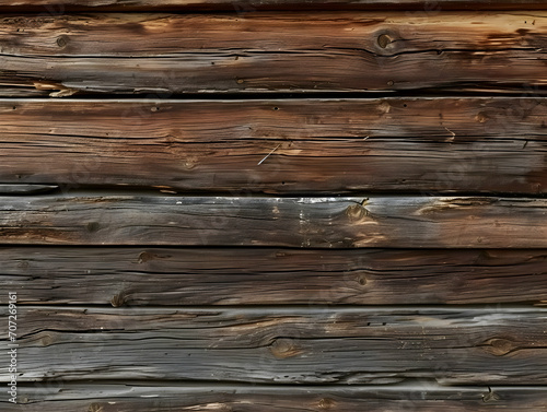 Natural and rustic wooden texture background made with boards. High quality