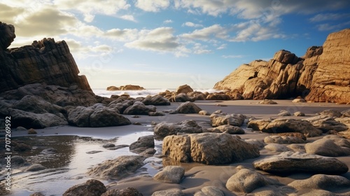 Beachside Boulders: Echoes of Eons