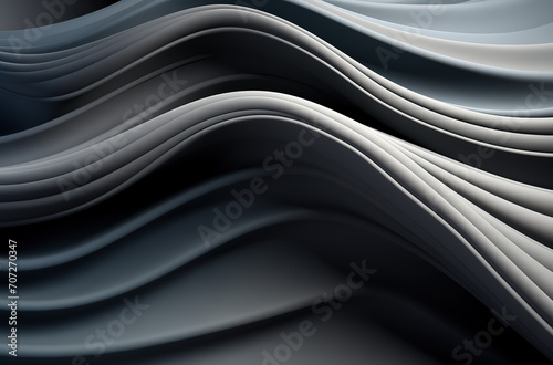 Black gray satin dark fabric texture luxurious shiny that is abstract silk fabric background with patterns.