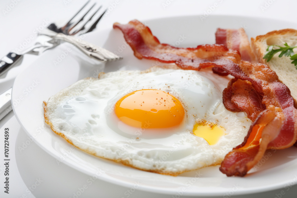 fried eggs and bacon fried eggs and bacon