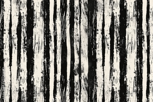 A black and white painting depicting a line of trees. Suitable for various artistic and nature-themed projects © Fotograf