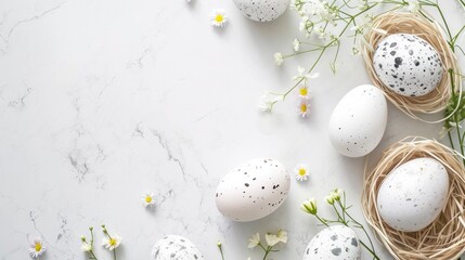 easter sale concept background with copy space.