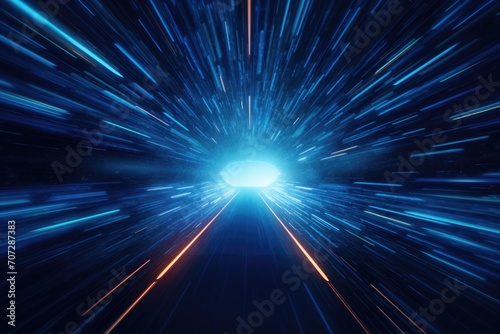 Hyperspace Travel: Light Speed Through the Cosmos