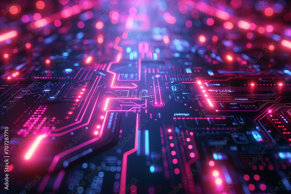 Abstract technology futuristic background with glowing neon lights. Abstract technology futuristic background with glowing neon lights.