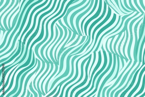 Turquoise repeated soft pastel color vector art line pattern 