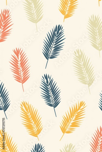 Wheat repeated soft pastel color vector art circle pattern 