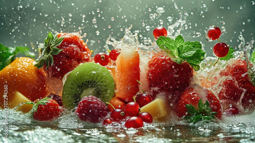 Fresh Fruit Splash Symphony photo