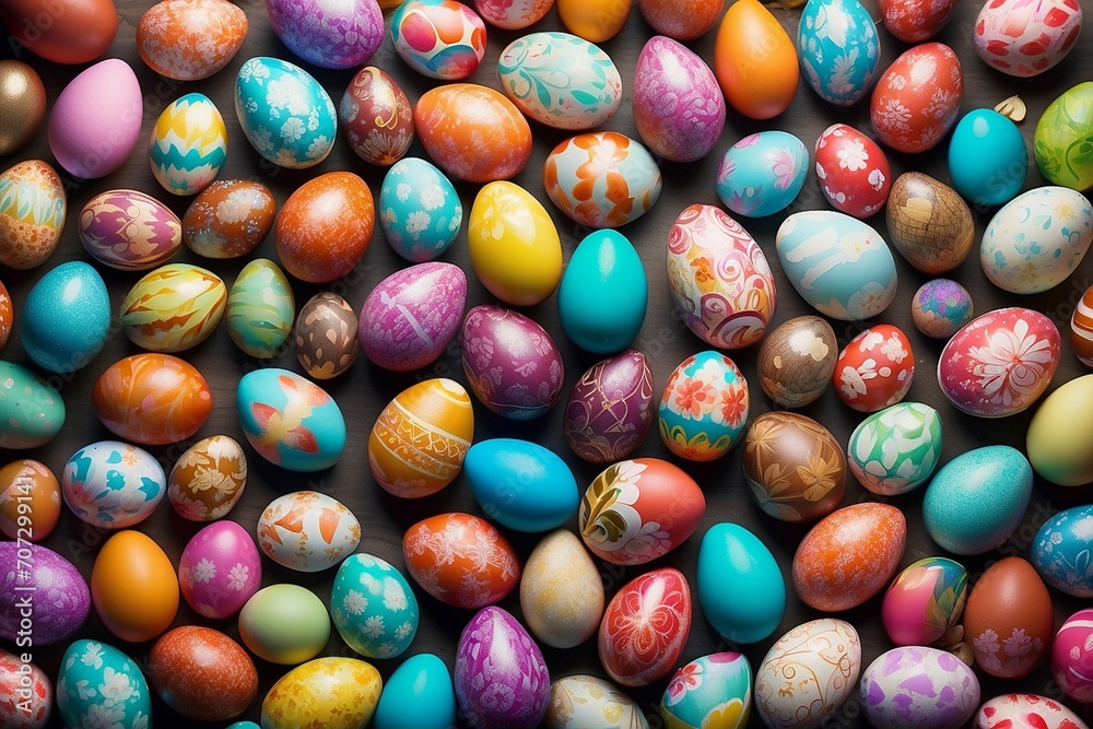 Easter Elegance: Enchanting and Adorned Eggs in Whimsical Splendor Easter Elegance: Enchanting and Adorned Eggs in Whimsical Splendor