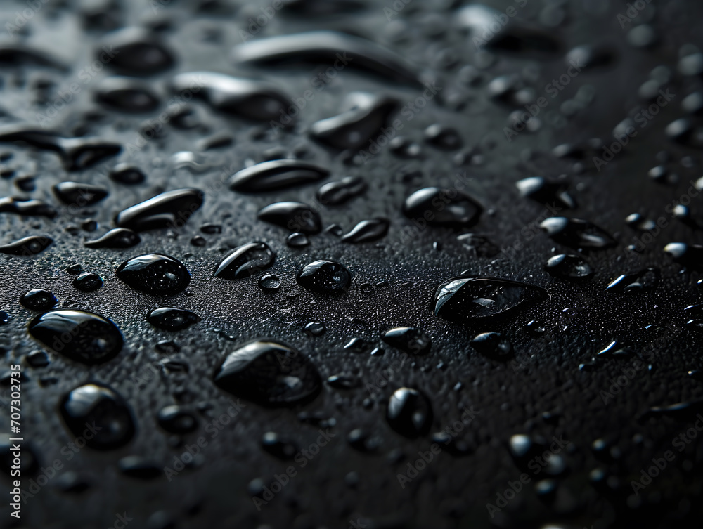 Waterdrop Blackground Waterdrop Blackground
