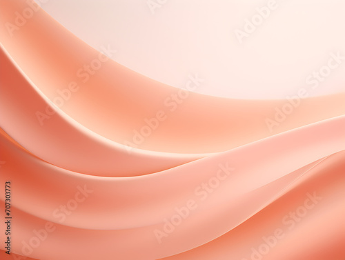 Abstract textured wave background in pastel color peach furzz