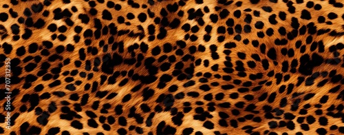 Seamless design  leopard fur  seamless wildlife leather texture 
