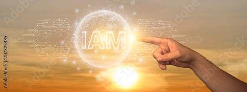 IAM Business Concept in the Digital Realm - Advancing Identity Verification and Access Control through Integrated Technology photo