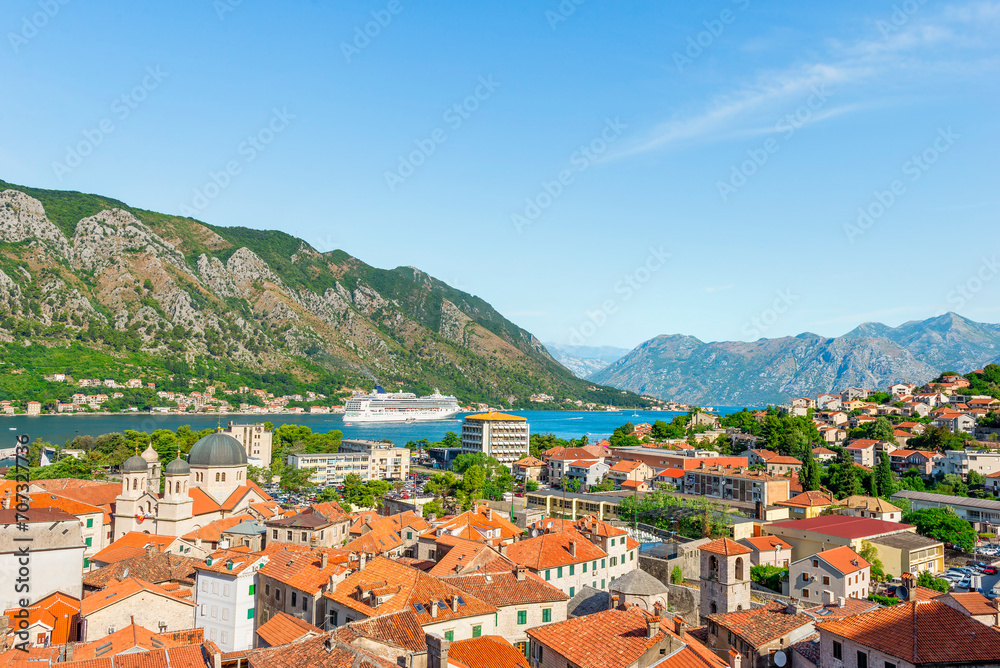Rooftop view of Kotor