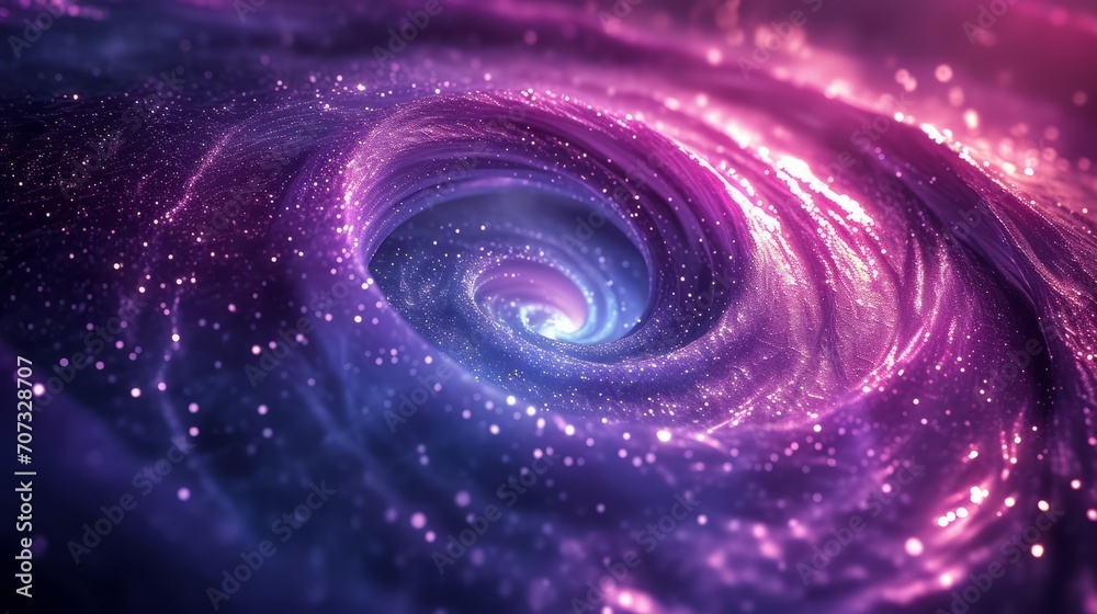 abstract background with technology and image of a atom bending through a dark space. abstract background with technology and image of a atom bending through a dark space.