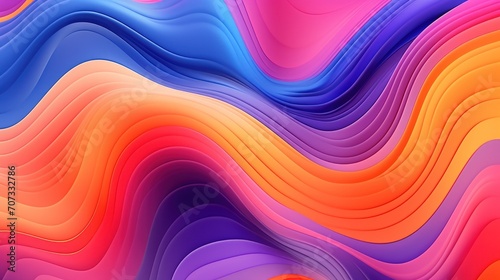 Colorful fluid background dynamic textured. generative AI