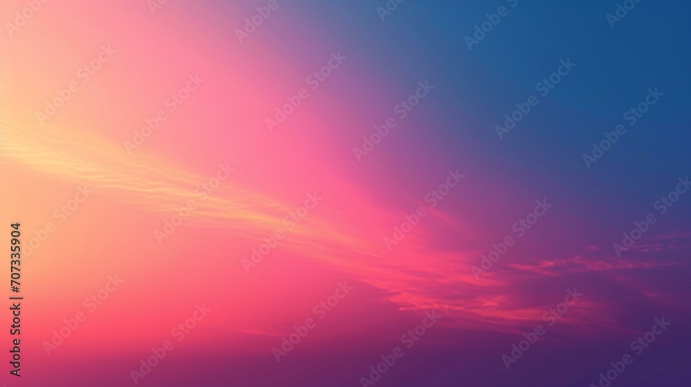 Gradient blend of warm sunset colors, evoking a sense of warmth and modernity for advertising banners. [Sunset gradient modern background]