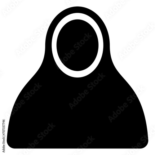 woman moslem icon