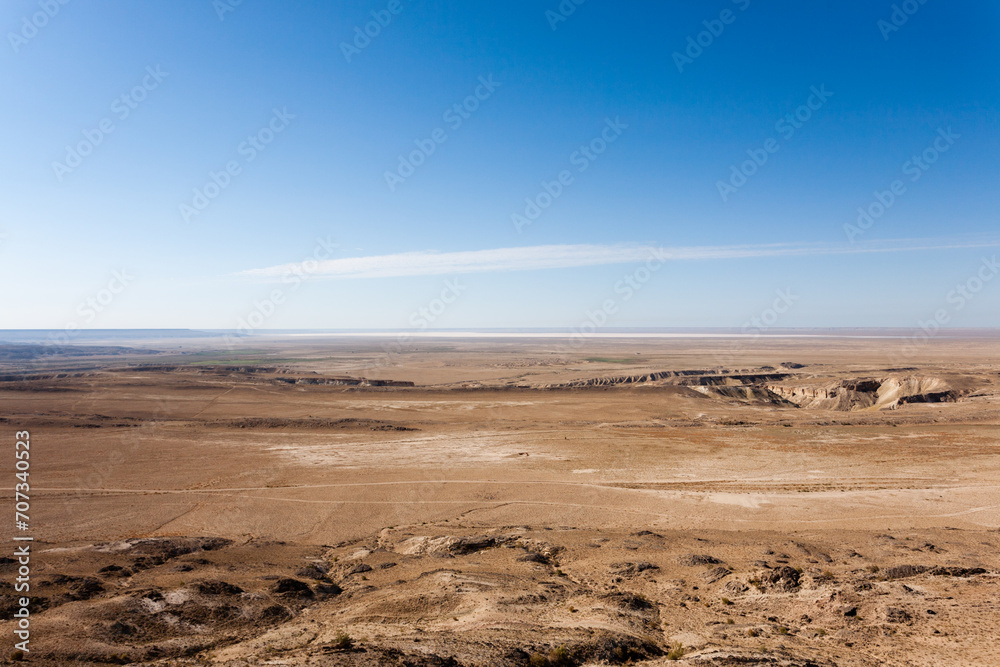 Karagiye depression view, Mangystau region, Kazakhstan