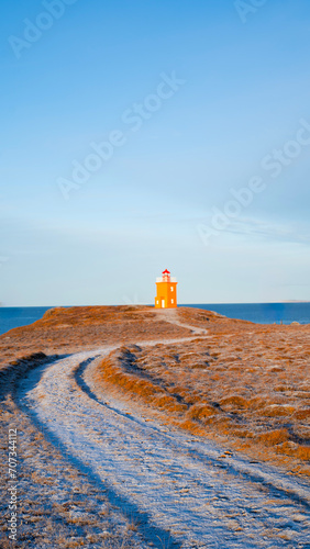 Iceland, lighthouse, icelandic horses 