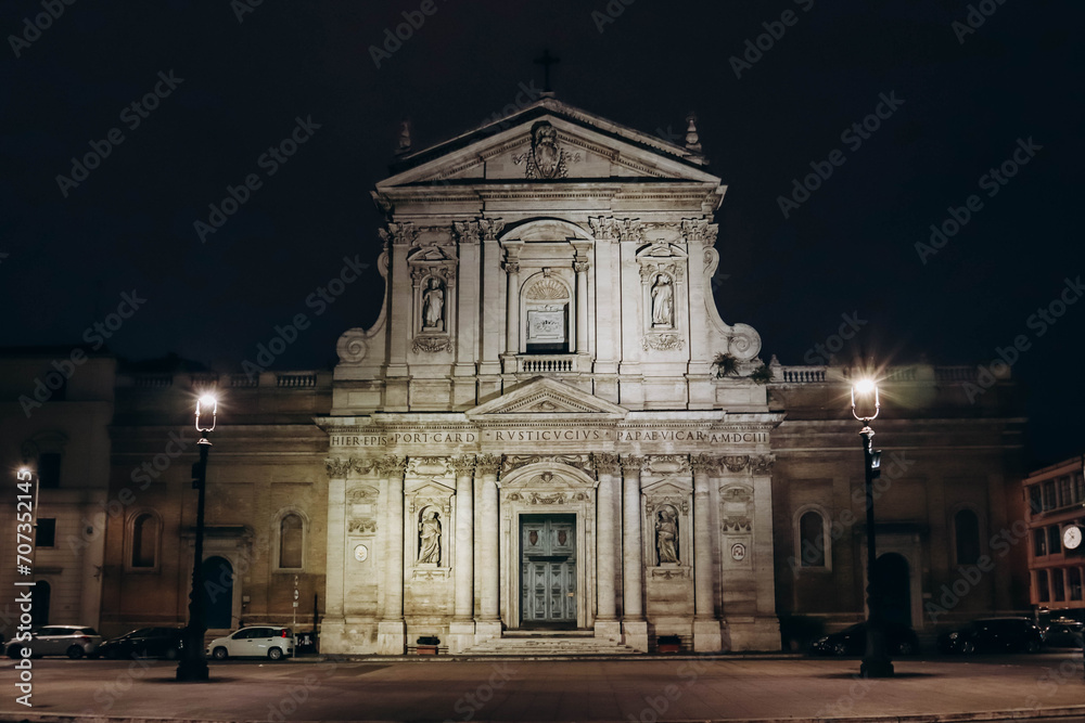 The Church of Saint Susanna at the Baths of Diocletian, a Roman Catholic parish church located on the Quirinal Hill in Rome, Italy.