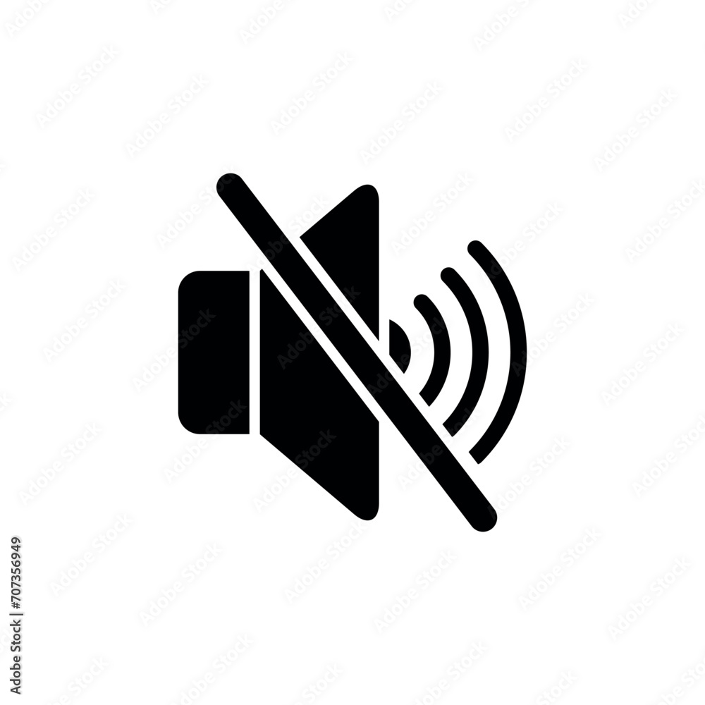 Speaker Icon Vector Simple Design Speaker Icon Vector Simple Design